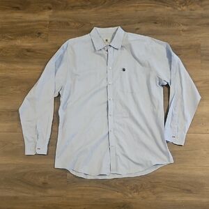 Southern Proper Blue Casual Preppy Button Down Shirt